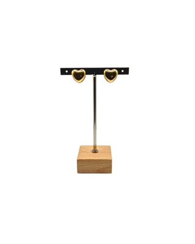 Σκουλαρίκια Καρδιές Χρυσές