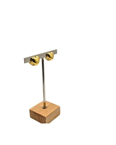 Σκουλαρίκια Καρδιές Χρυσές πλάι