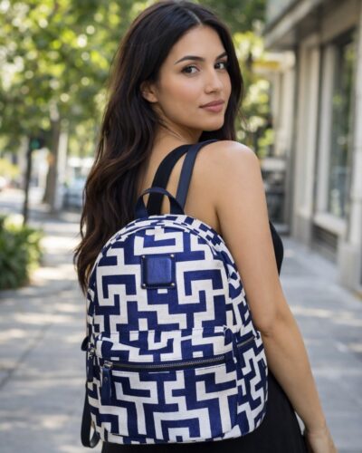 Backpack Μαίανδρος μπλε