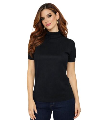 Κοντομάνικο ζιβάγκο μαύρο