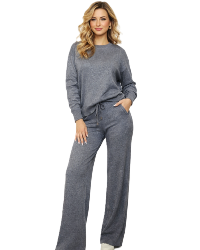 Σετ πλεκτό γκρι 2