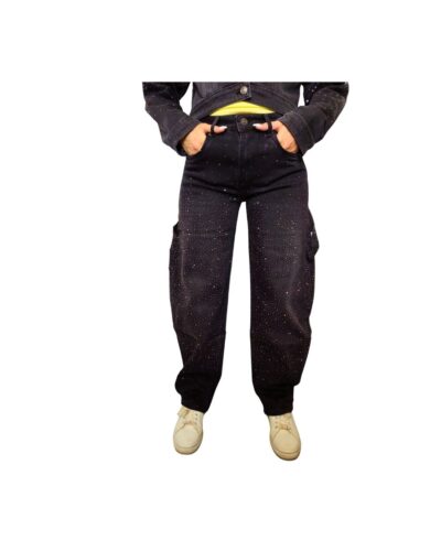 Τζιν barrel με στρας