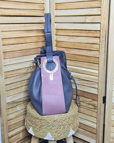 Τσάντα σαν πουγκί πλάι