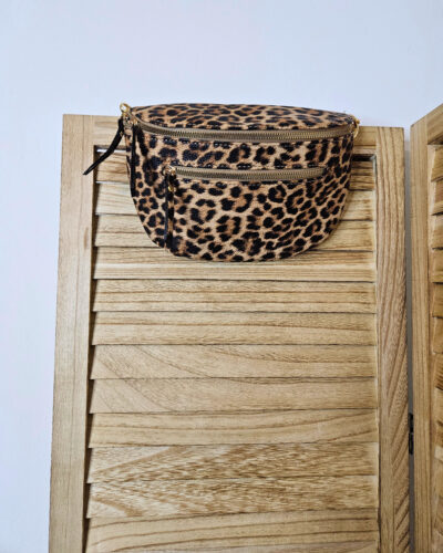 Τσάντα χιαστή μεσης animal print