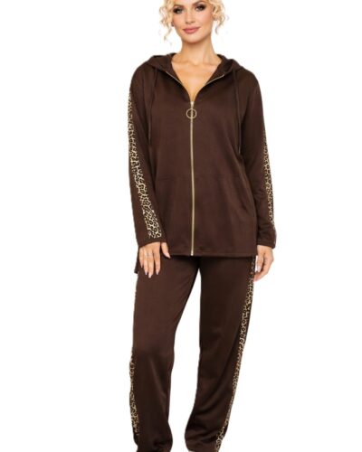 Animal Print σετ καφέ