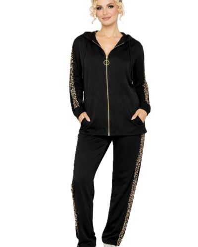 Animal Print σετ μαύρο