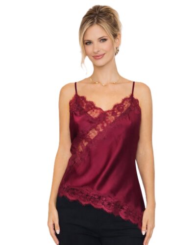 Lingerie τιραντάκι ασύμετρο μπορντό