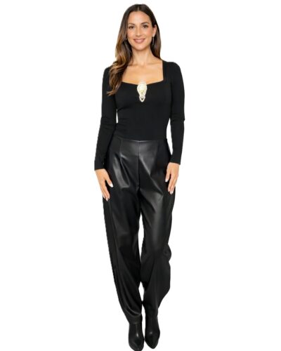 Κολάν Δερματίνη μαύρο