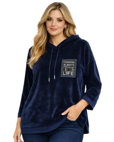 Κοτλε Μπλούζα Navy