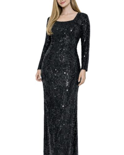 Μαύρο Φόρεμα Με Παγιέτα