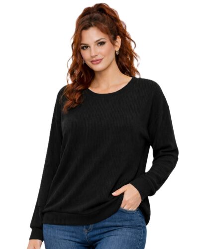 Ριπ μπλούζα μαύρη