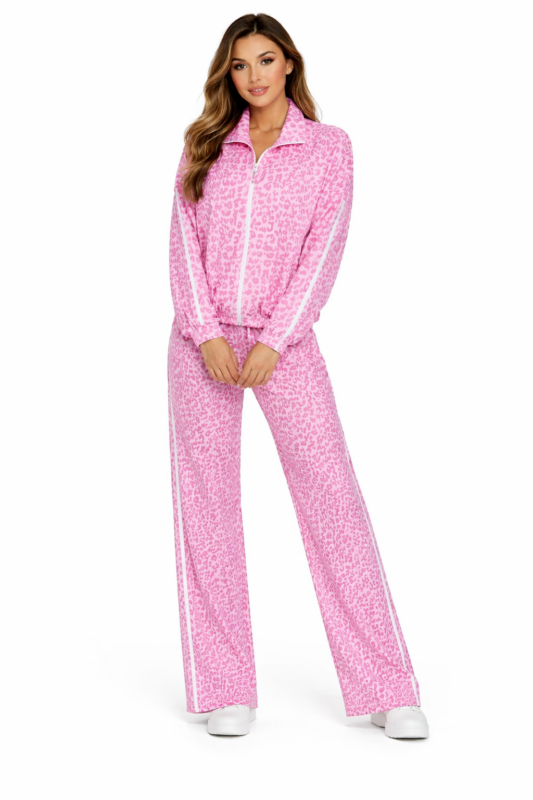 Animal Print σετ ροζ