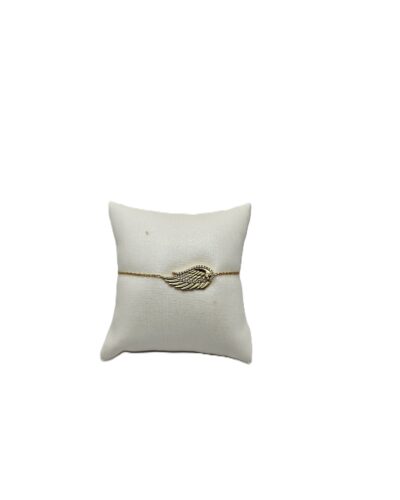 Χρυσό Φτερό Αγγέλου με Ζιργκόν