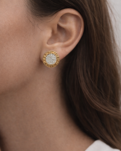 Χρυσός Κύκλος με Ζιργκόν Φορεμένα