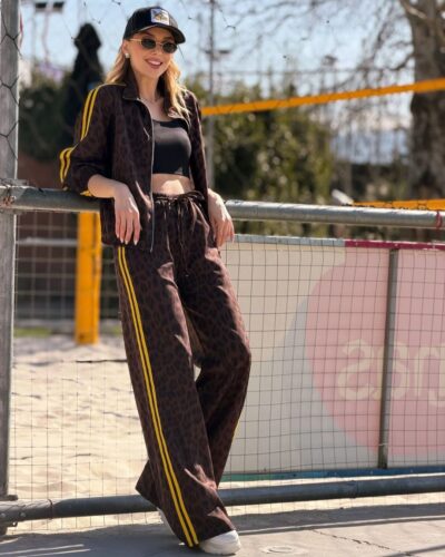 Leopar Set ολόσωμο