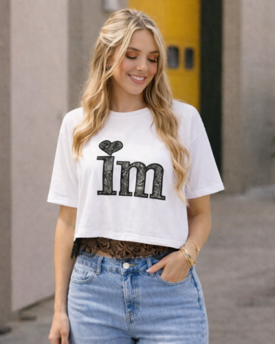 Κοντομάνικη Μπλούζα Im