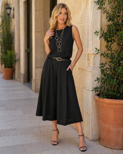 Σετ Ζιπ Κιλοτ Μαύρο